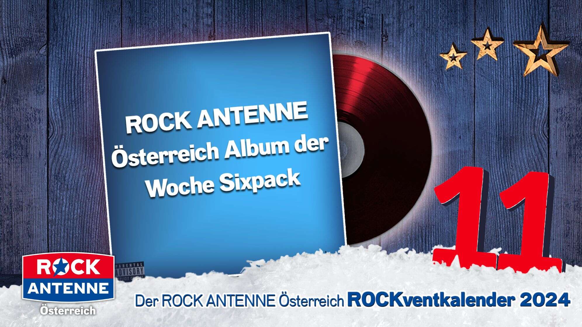 Rockventskalender Türchen 11: ROCK ANTENNE Österreich Album der Woche-Sixpack