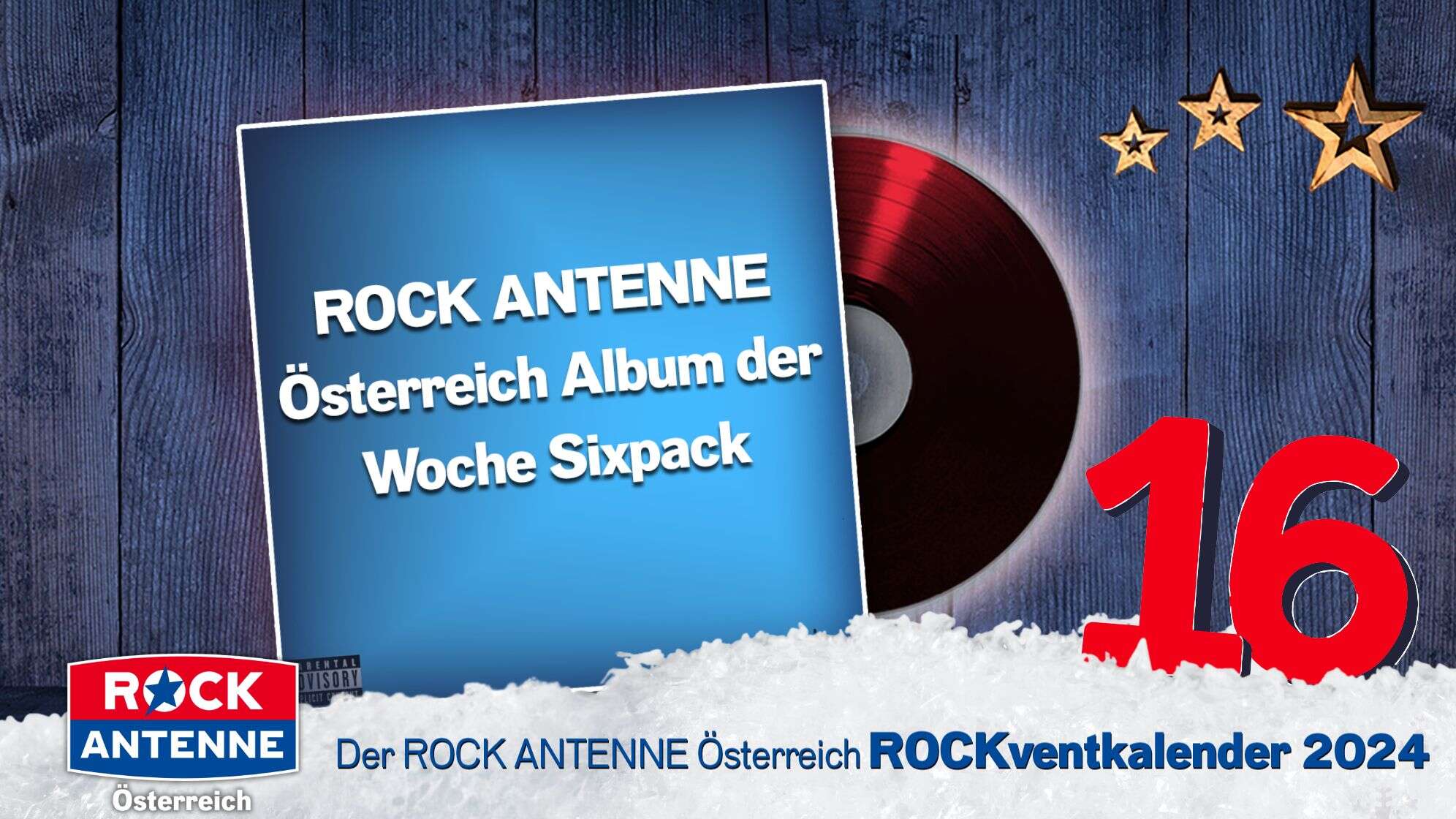 Rockventskalender Türchen 16: ROCK ANTENNE Österreich Sixpack