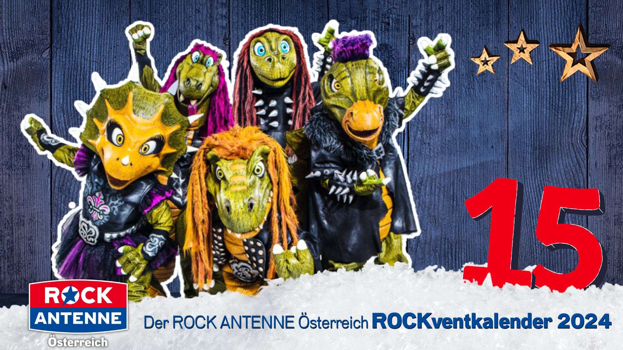 Rockventskalender Türchen 15: Tickets für Heavysaurus