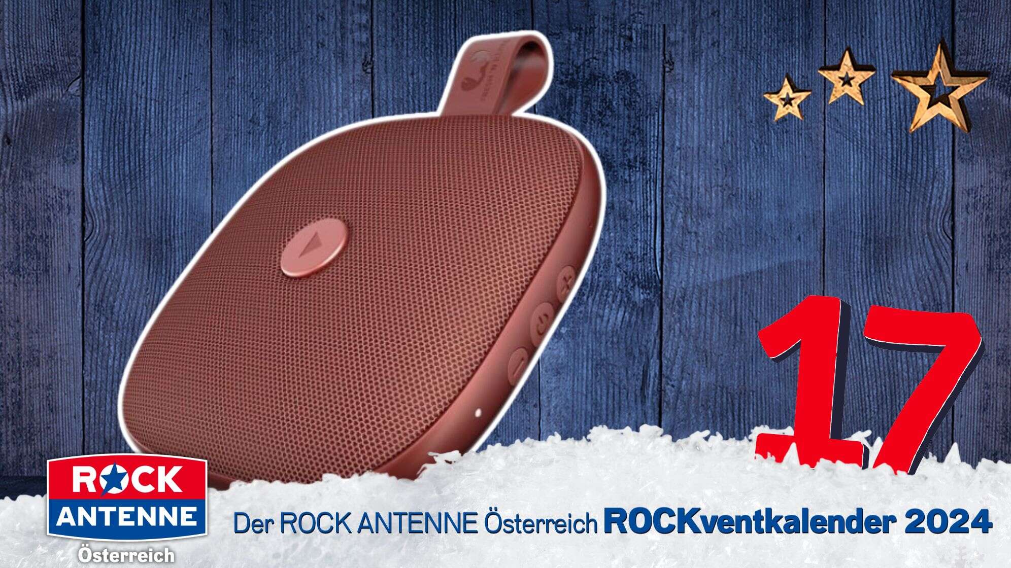 Rockventskalender Türchen 17: Ein Lautsprecher RED