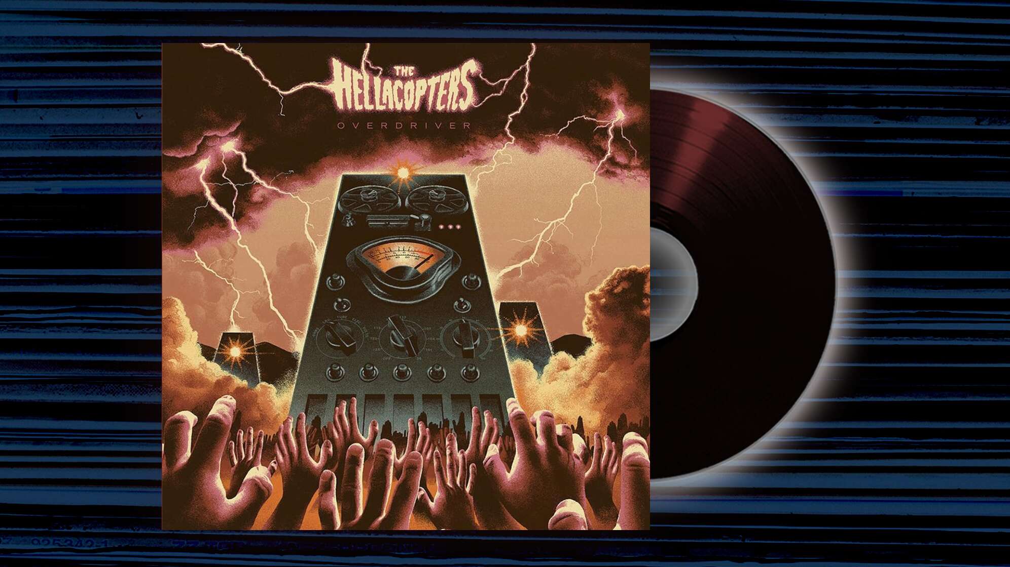 The Hellacopters - Overdriver Albumcover