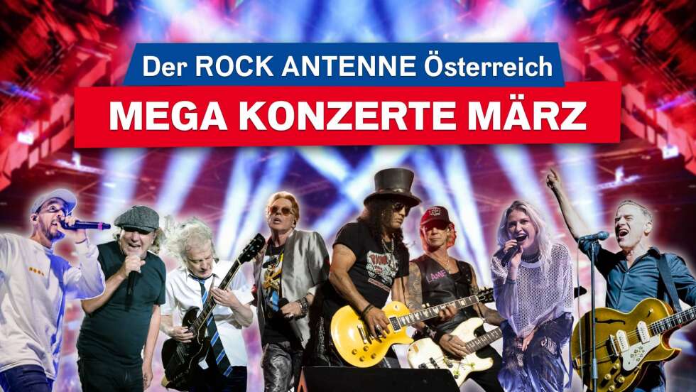 Der Mega Konzerte März: Tickets für die fettesten Konzerte des Jahres!