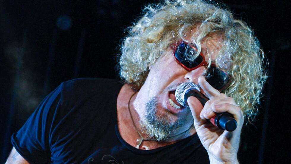 Sammy Hagar mit Brille