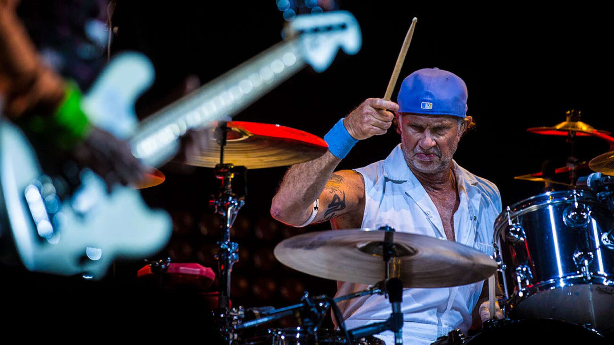 Chad Smith bei einem Auftritt