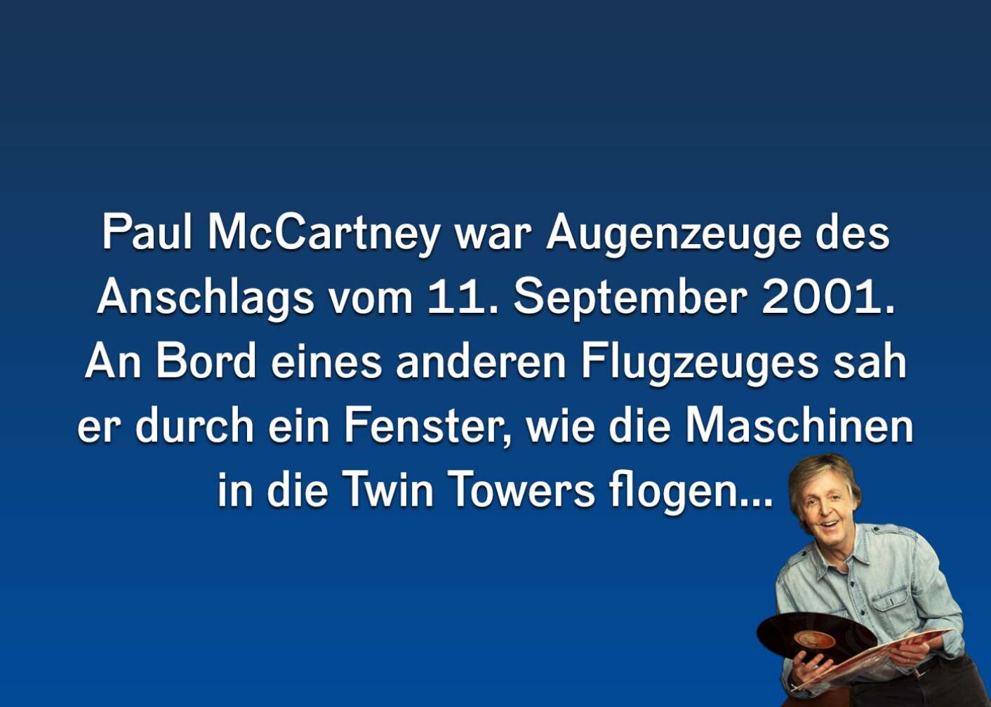 Fakten über Paul McCartney