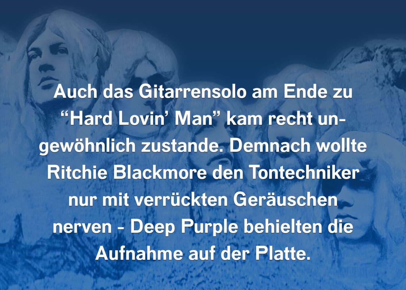 Fakten über Deep Purple