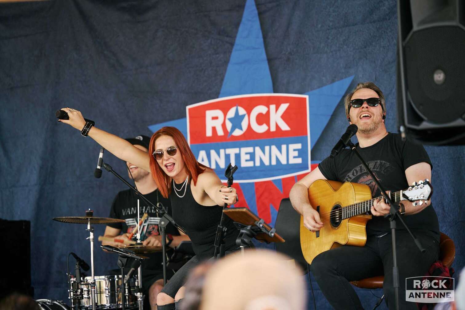 Ein Foto der ROCK ANTENNE Motorradtour 2023