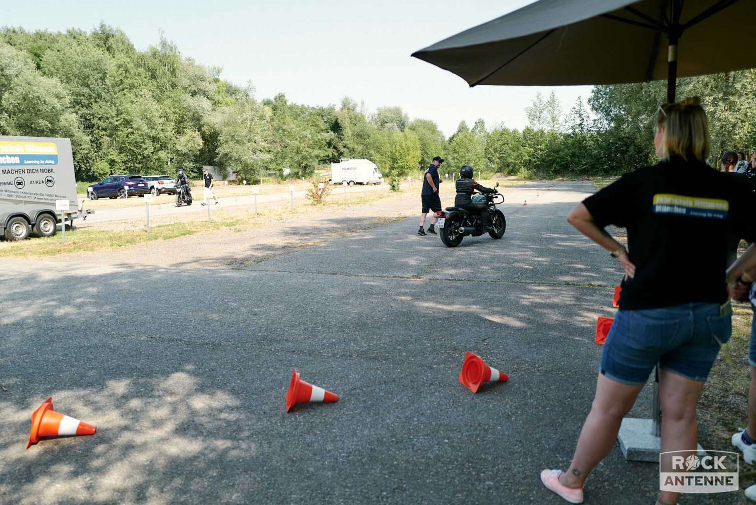 Ein Foto der ROCK ANTENNE Motorradtour 2023