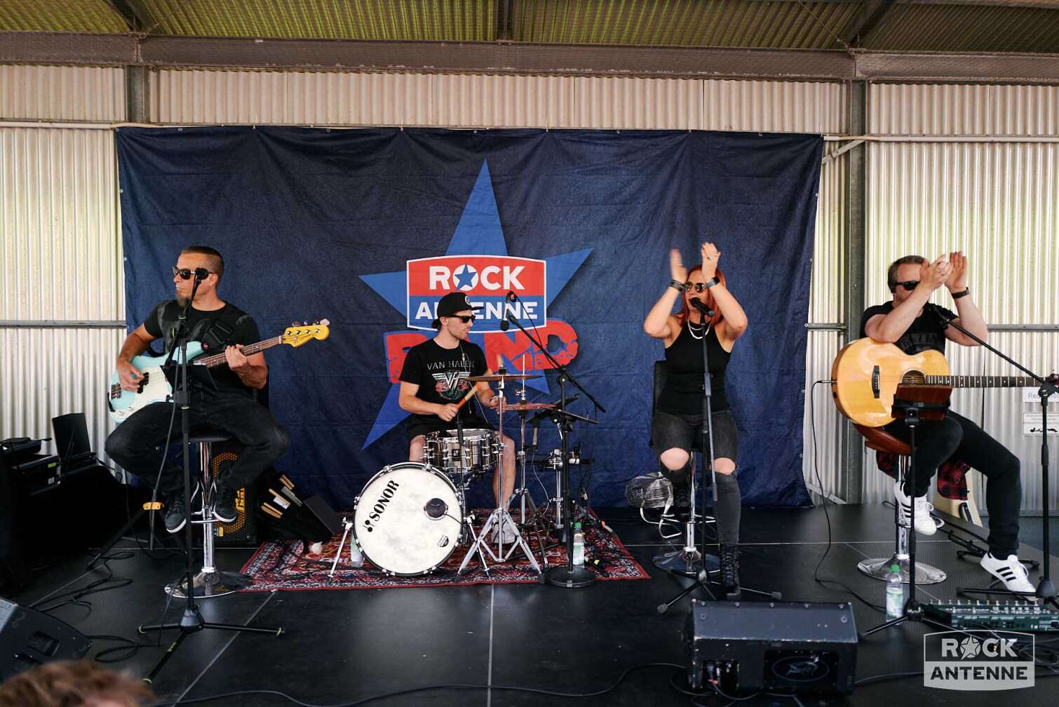 Ein Foto der ROCK ANTENNE Motorradtour 2023