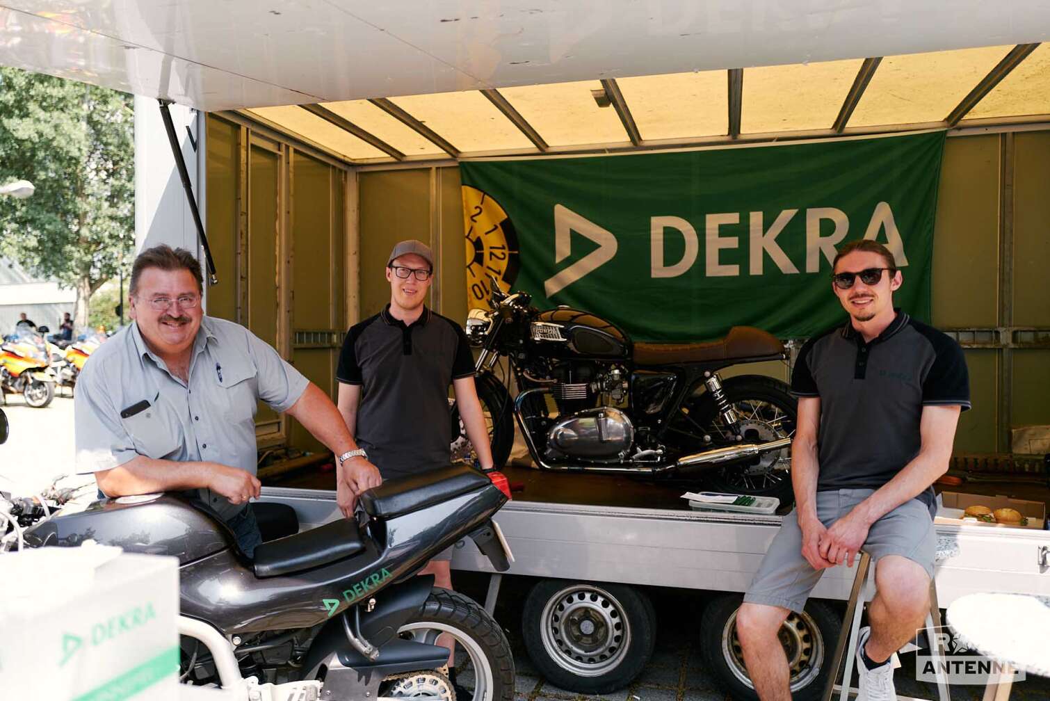 Ein Foto der ROCK ANTENNE Motorradtour 2023