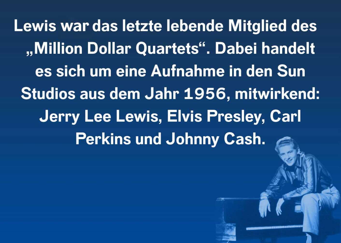 Fakten über Jerry Lee Lewis