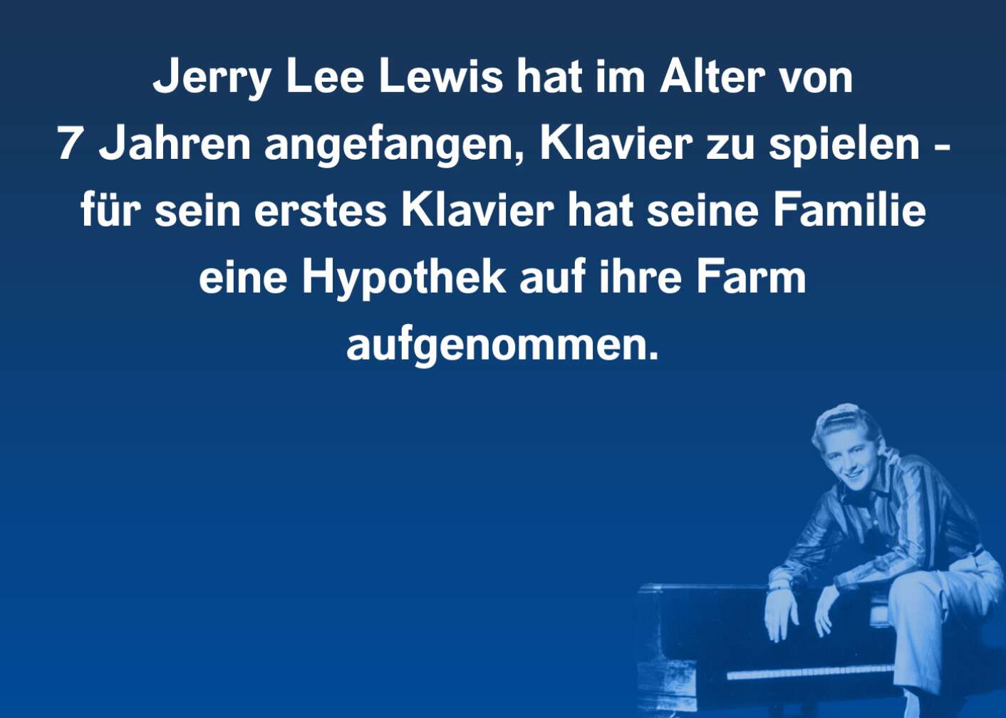 Fakten über Jerry Lee Lewis