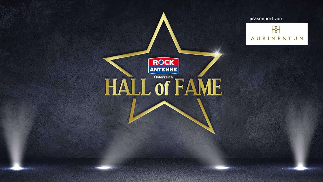 Die ROCK ANTENNE Österreich Hall of Fame: Abstimmen & 10 Gramm Gold sichern!