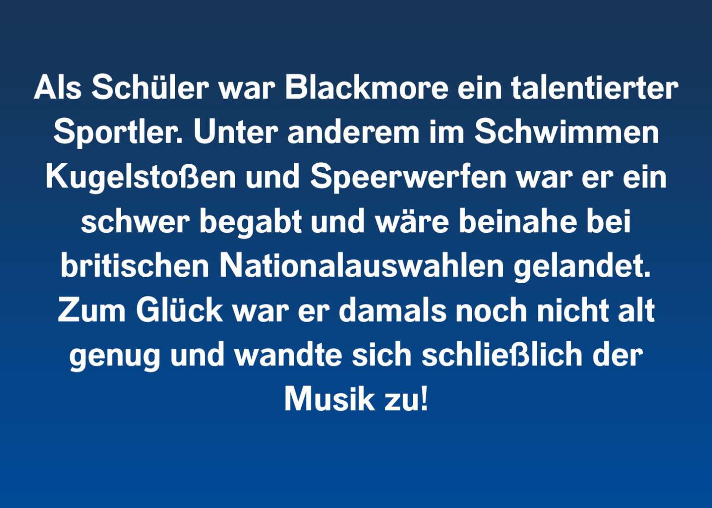 Zitat von Ritchie Blackmore