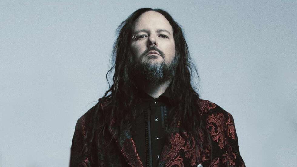 Jonathan Davis von Korn auf einem Pressefoto