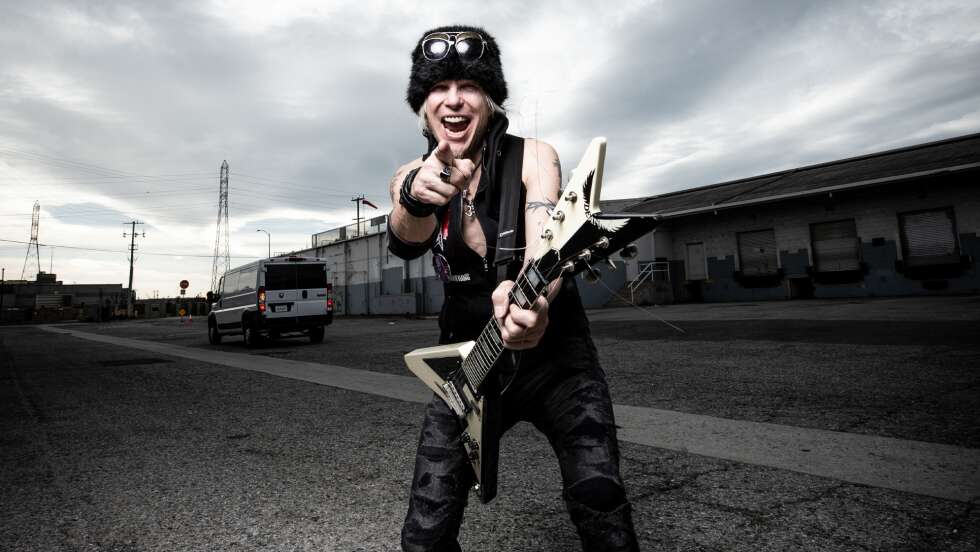 Pressefoto von Michael Schenker im Rahmen des Michael Schenker Fest 2019