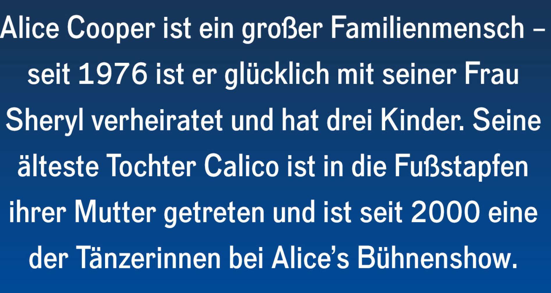 10 Fakten über Alice Cooper #4