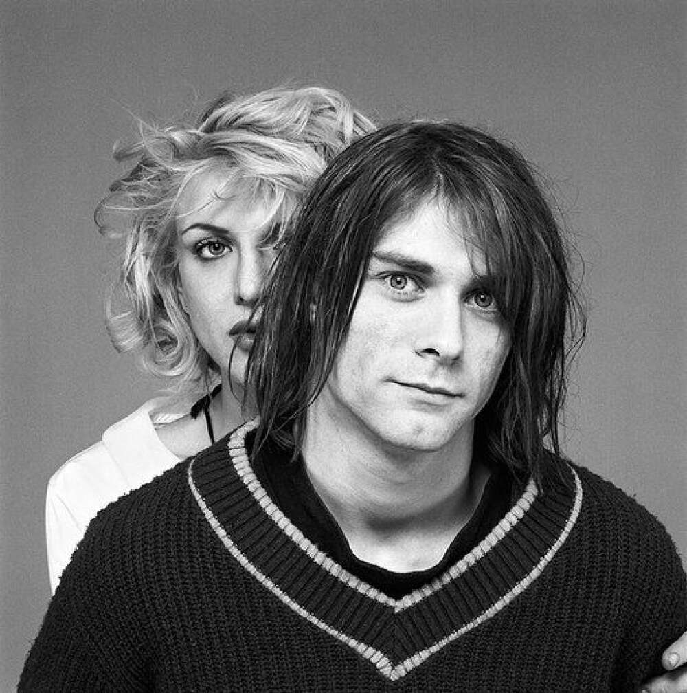 Kurt Cobain und Courtney Love