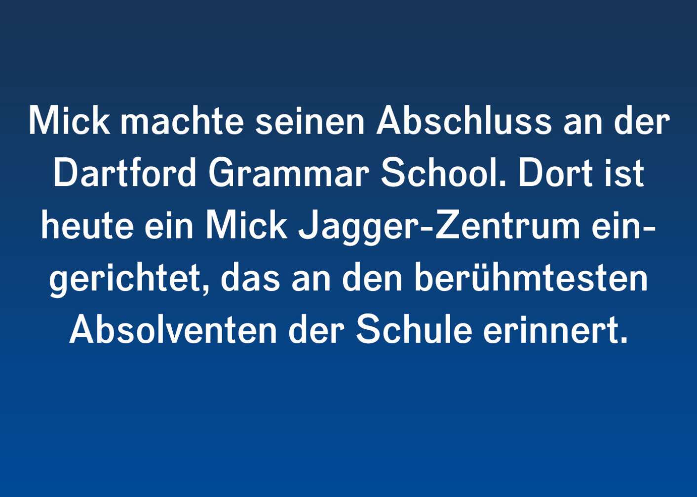 Facts & Stories zu Mick Jagger