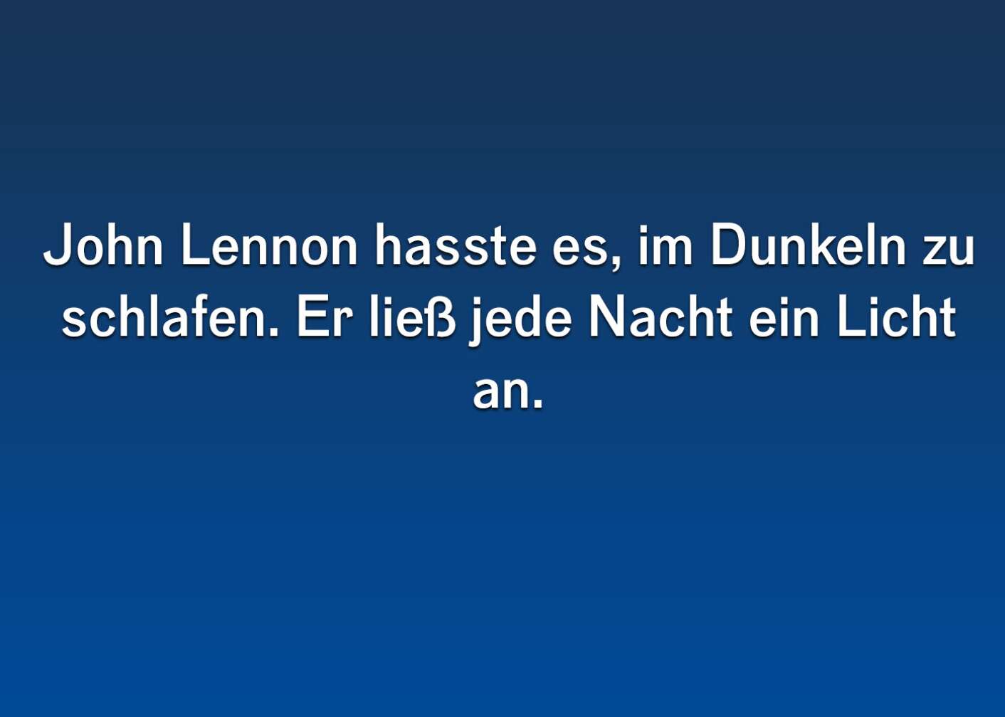 John Lennon - Fun Facts