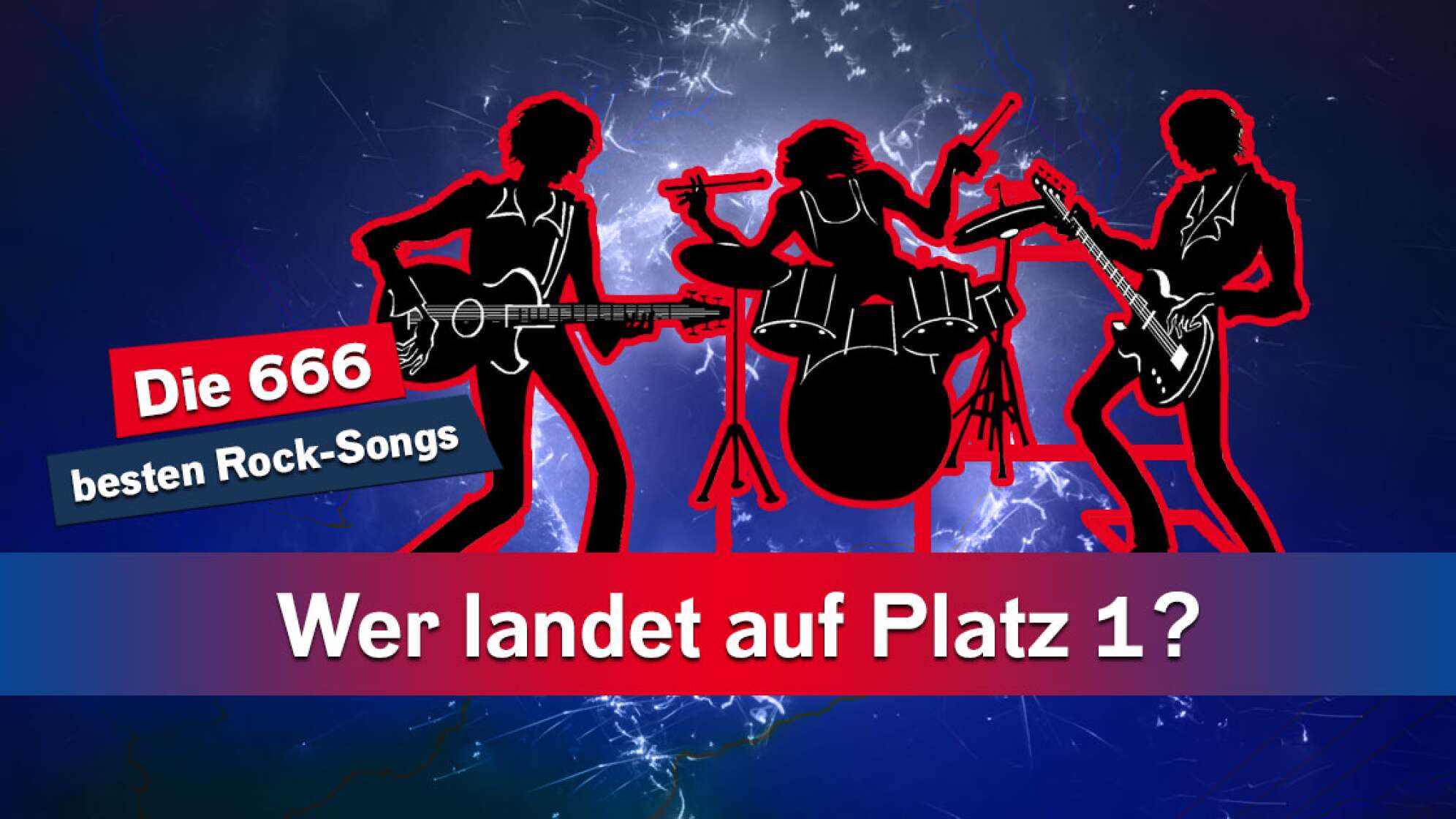 Top 666: Platz 1 tippen und fettes ROCK ANTENNE Österreich 666-Paket kassieren!