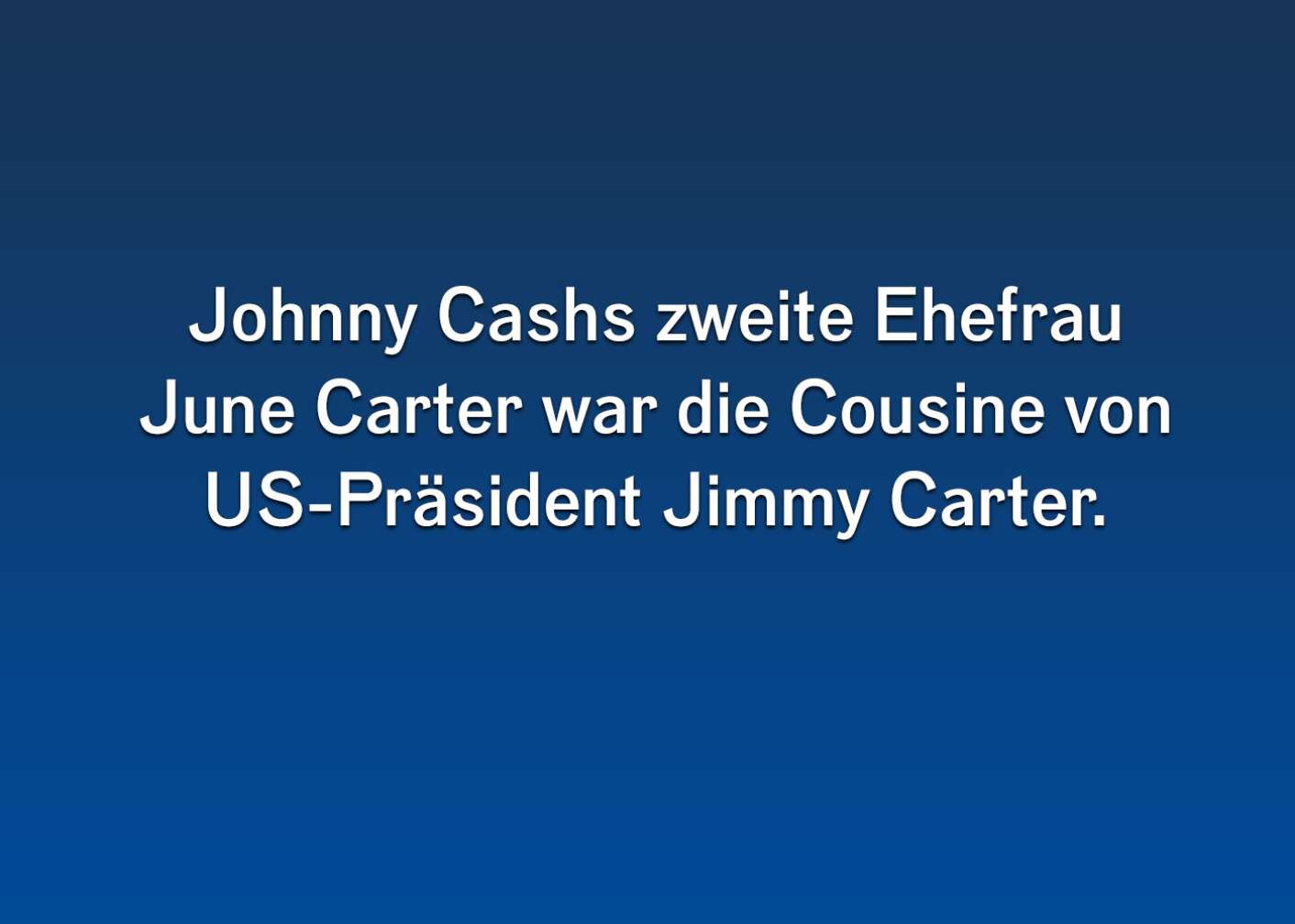 Johnny Cash Fun Facts