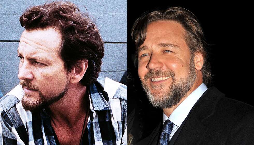 Eddie Vedder und Russel Crowe