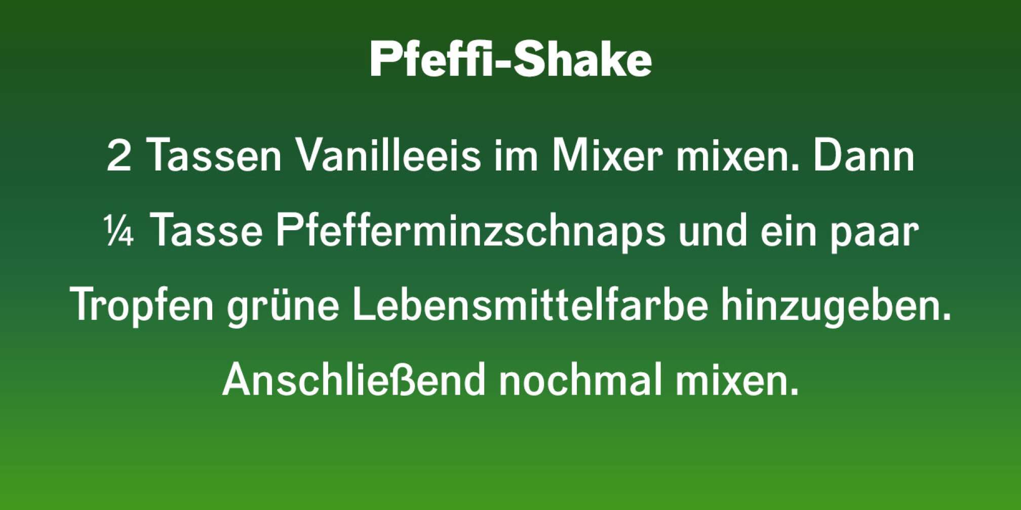 Rezept für St. Patricks Day Drinks als Fließtext