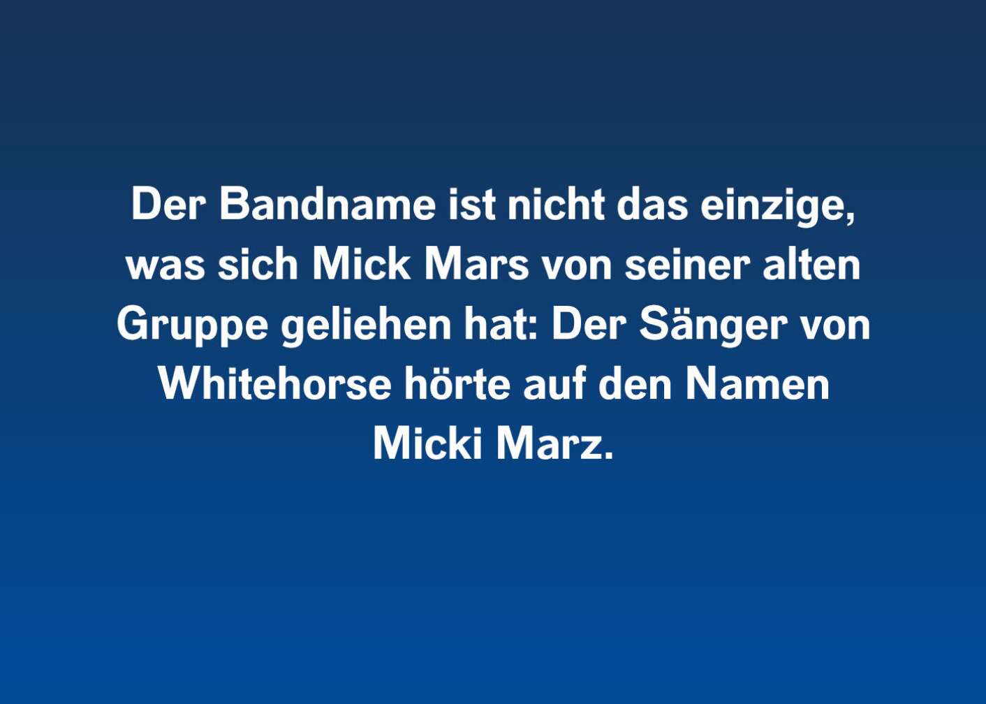 Heavy Birthday, Mick Mars: 6 Fakten über den Gitarristen von Mötley Crüe