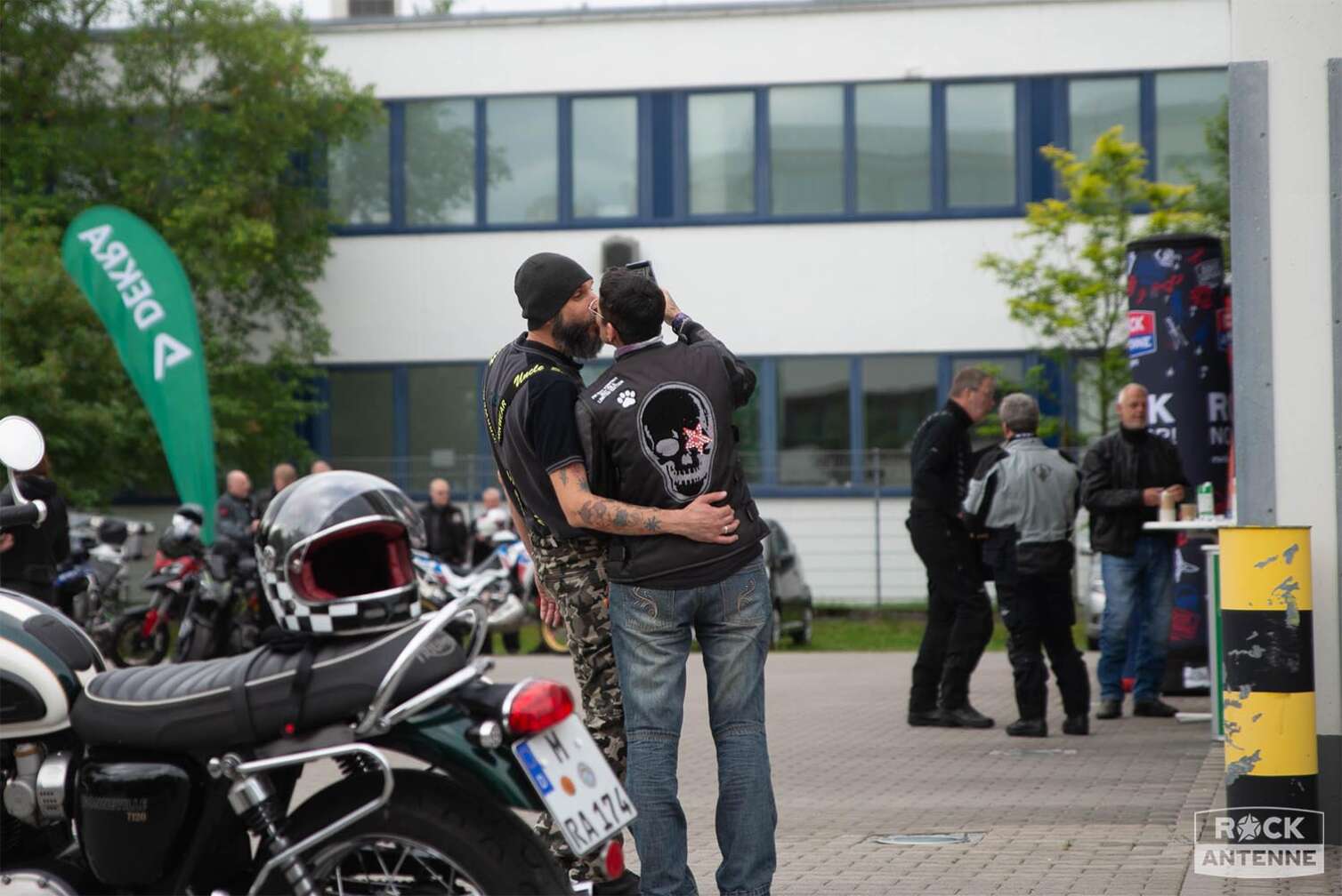 Foto von der ROCK ANTENNE Motorradtour 2024 - Eindrücke von der Tour auf der Straße