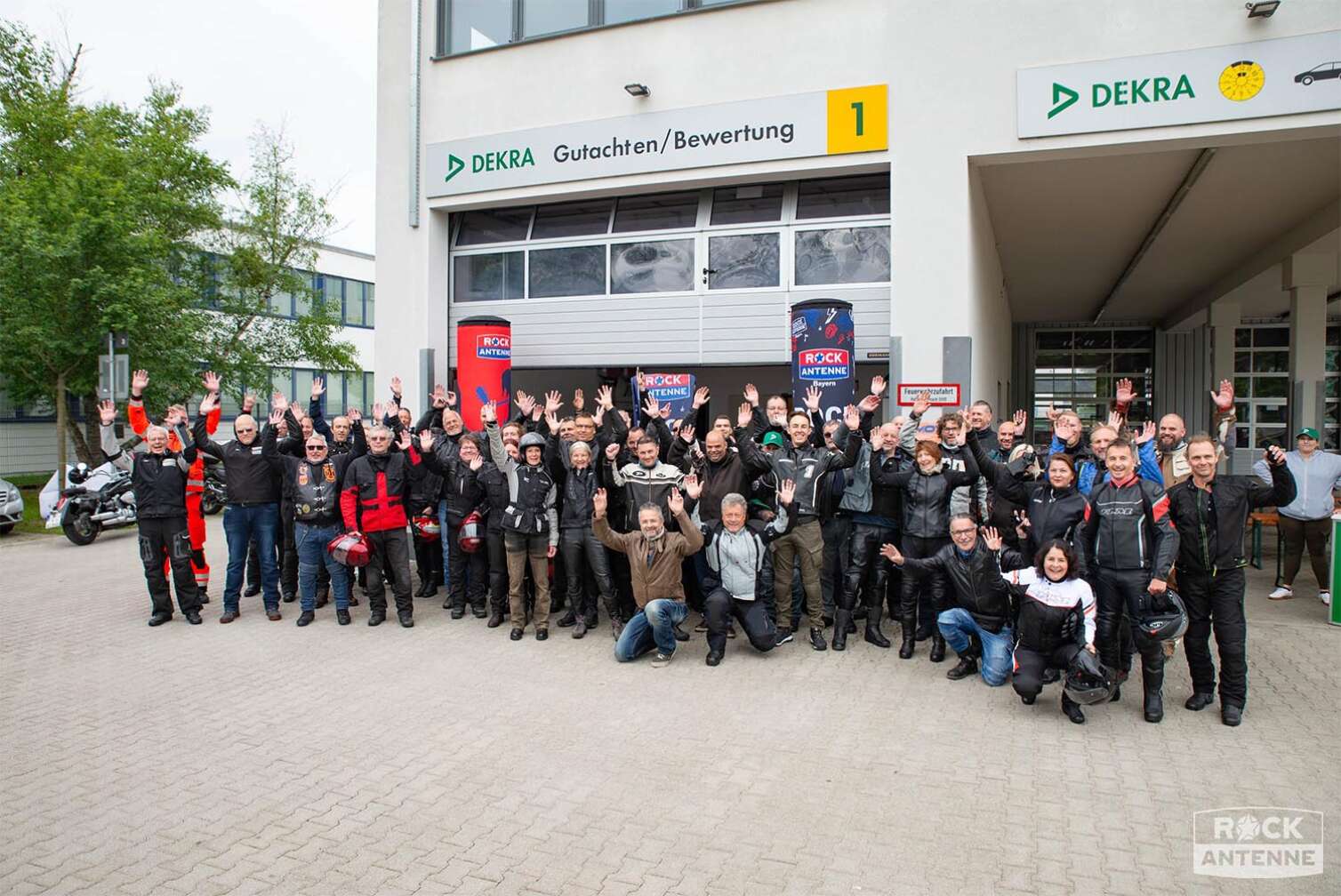 Foto von der ROCK ANTENNE Motorradtour 2024 - Eindrücke von der Tour auf der Straße