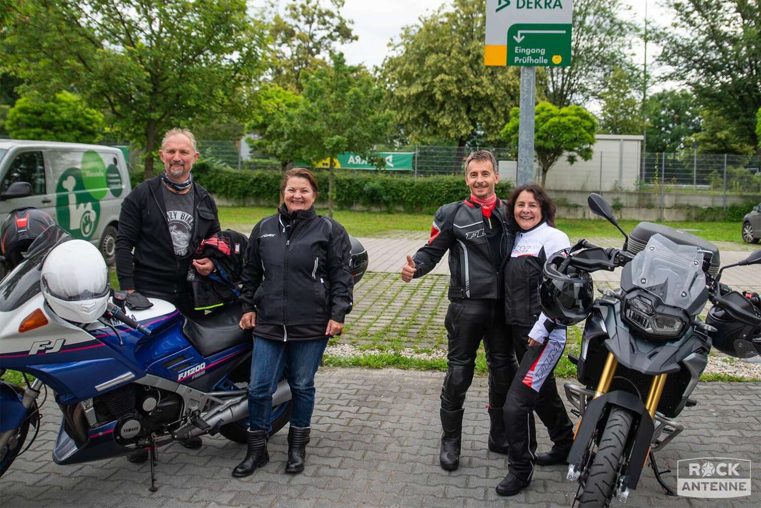 Foto von der ROCK ANTENNE Motorradtour 2024 - Eindrücke von der Tour auf der Straße