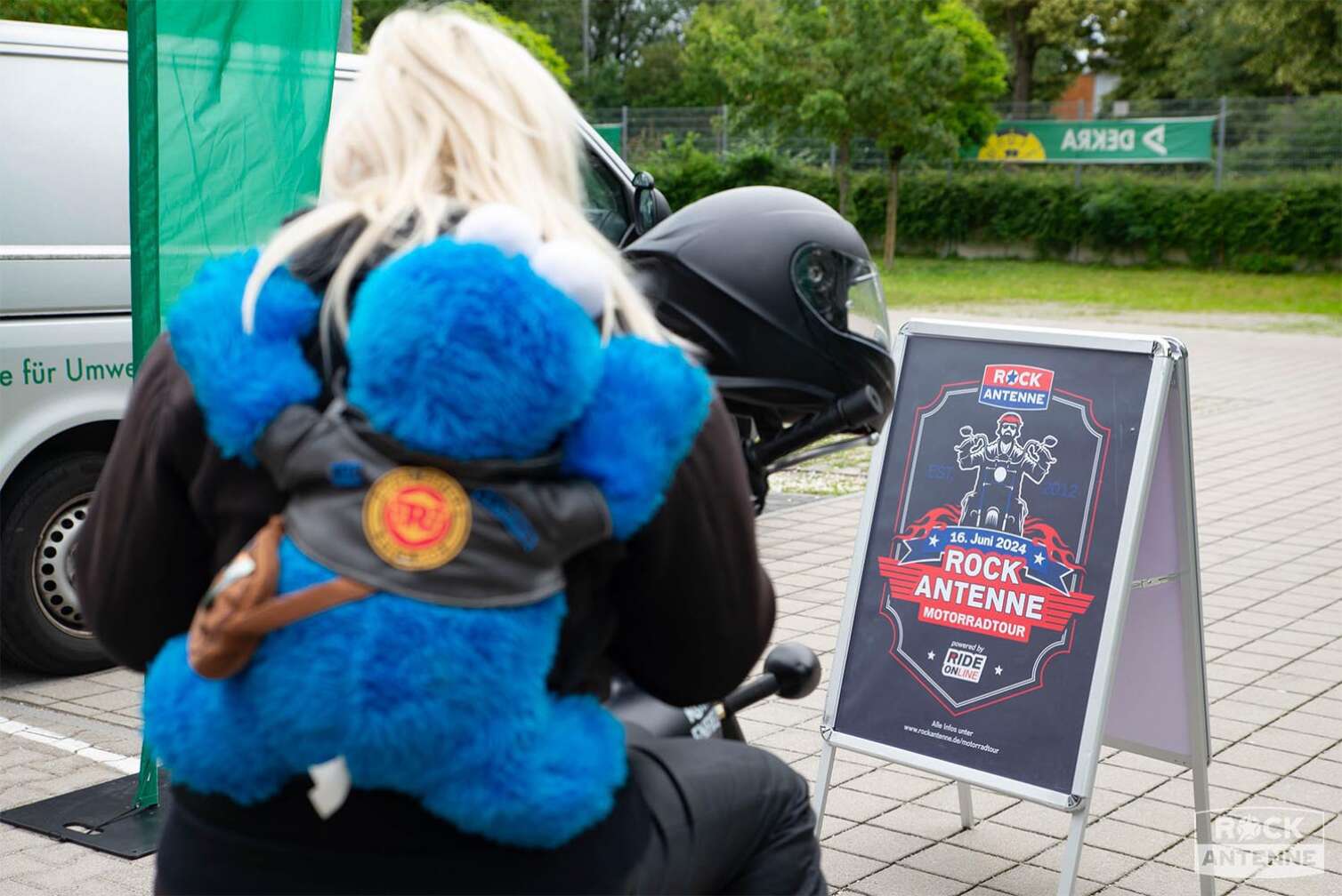 Foto von der ROCK ANTENNE Motorradtour 2024 - Eindrücke von der Tour auf der Straße