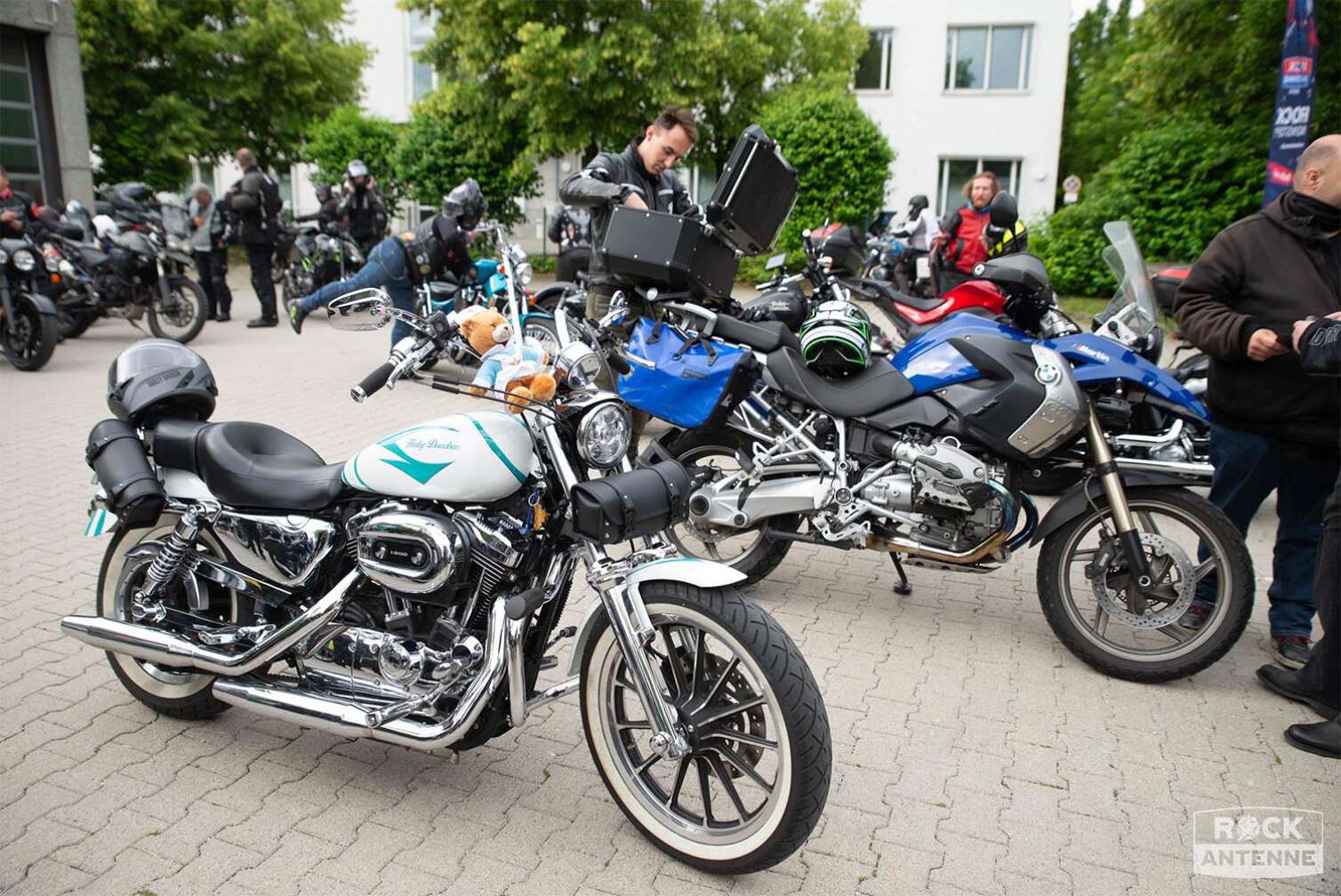 Foto von der ROCK ANTENNE Motorradtour 2024 - Eindrücke von der Tour auf der Straße