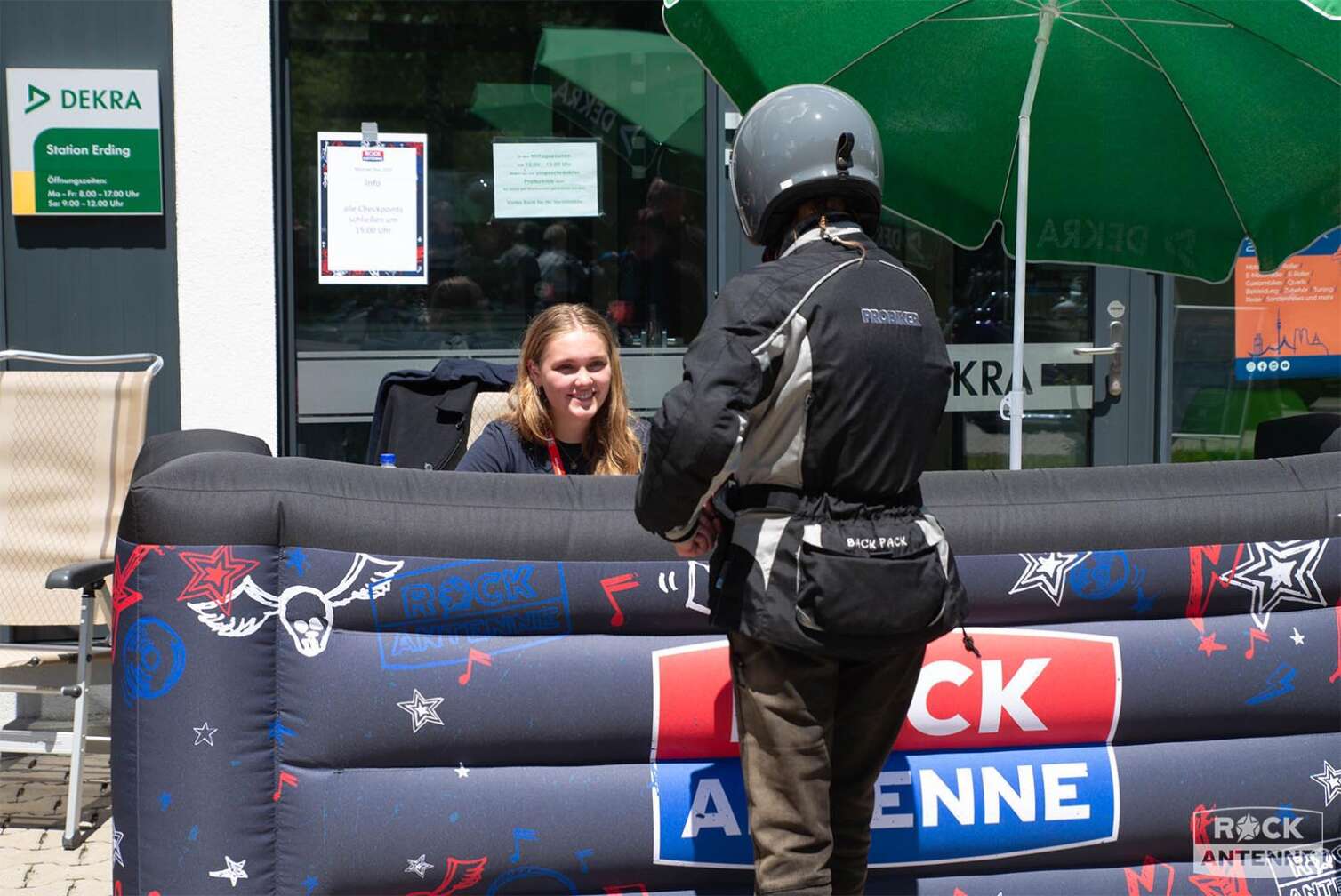 Foto von der ROCK ANTENNE Motorradtour 2024 - Eindrücke von der Tour auf der Straße