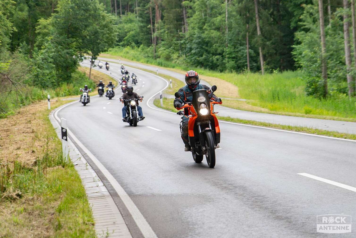 Foto von der ROCK ANTENNE Motorradtour 2024 - Eindrücke von den Motorrädern der Teilnehmer