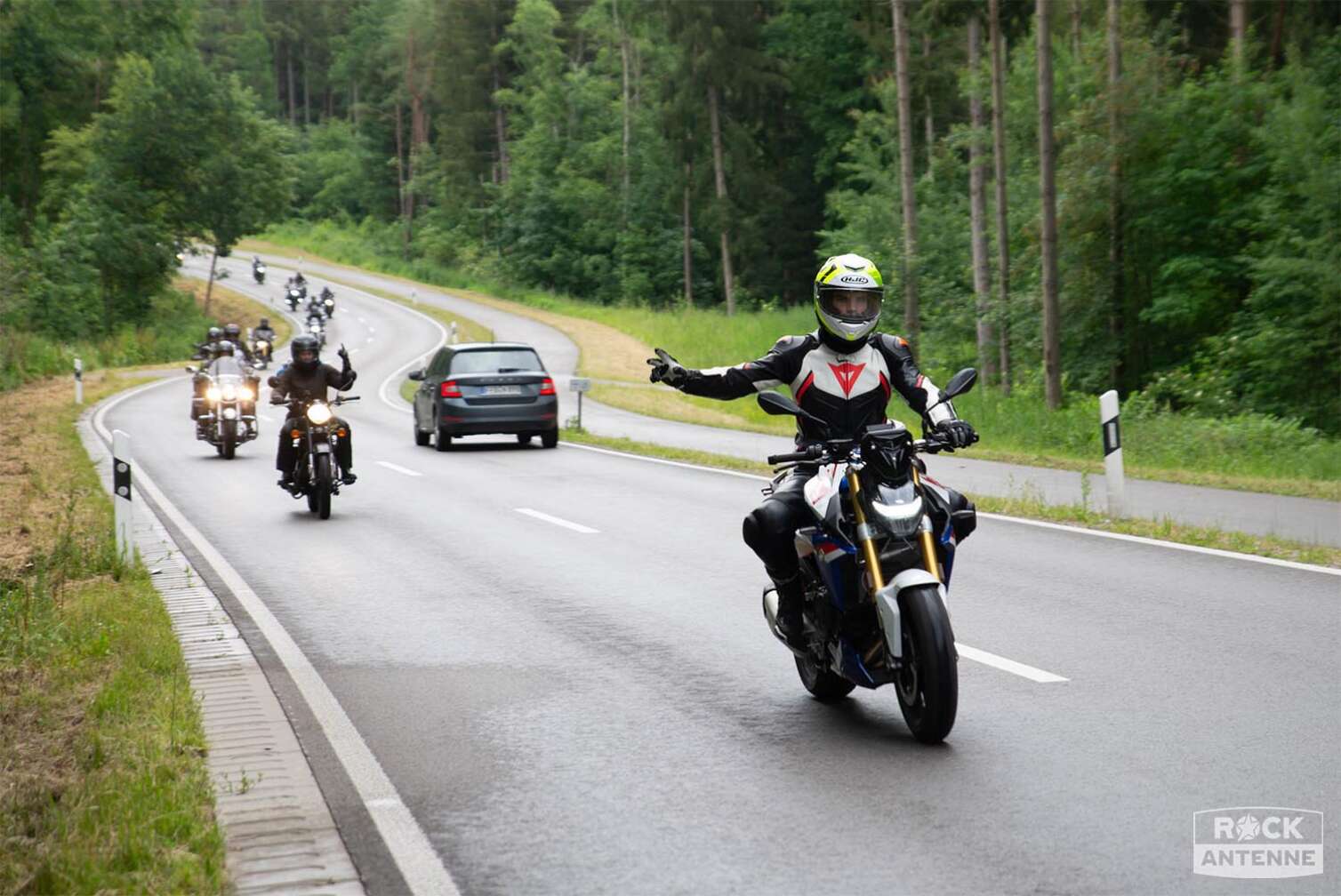 Foto von der ROCK ANTENNE Motorradtour 2024 - Eindrücke von den Motorrädern der Teilnehmer