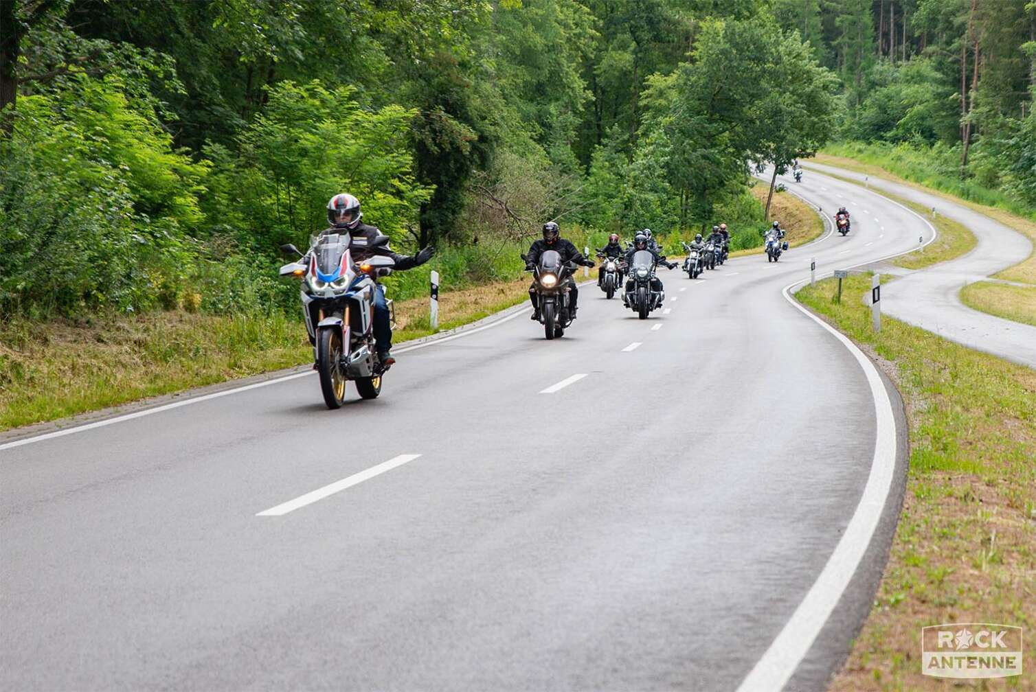 Foto von der ROCK ANTENNE Motorradtour 2024 - Eindrücke von den Motorrädern der Teilnehmer