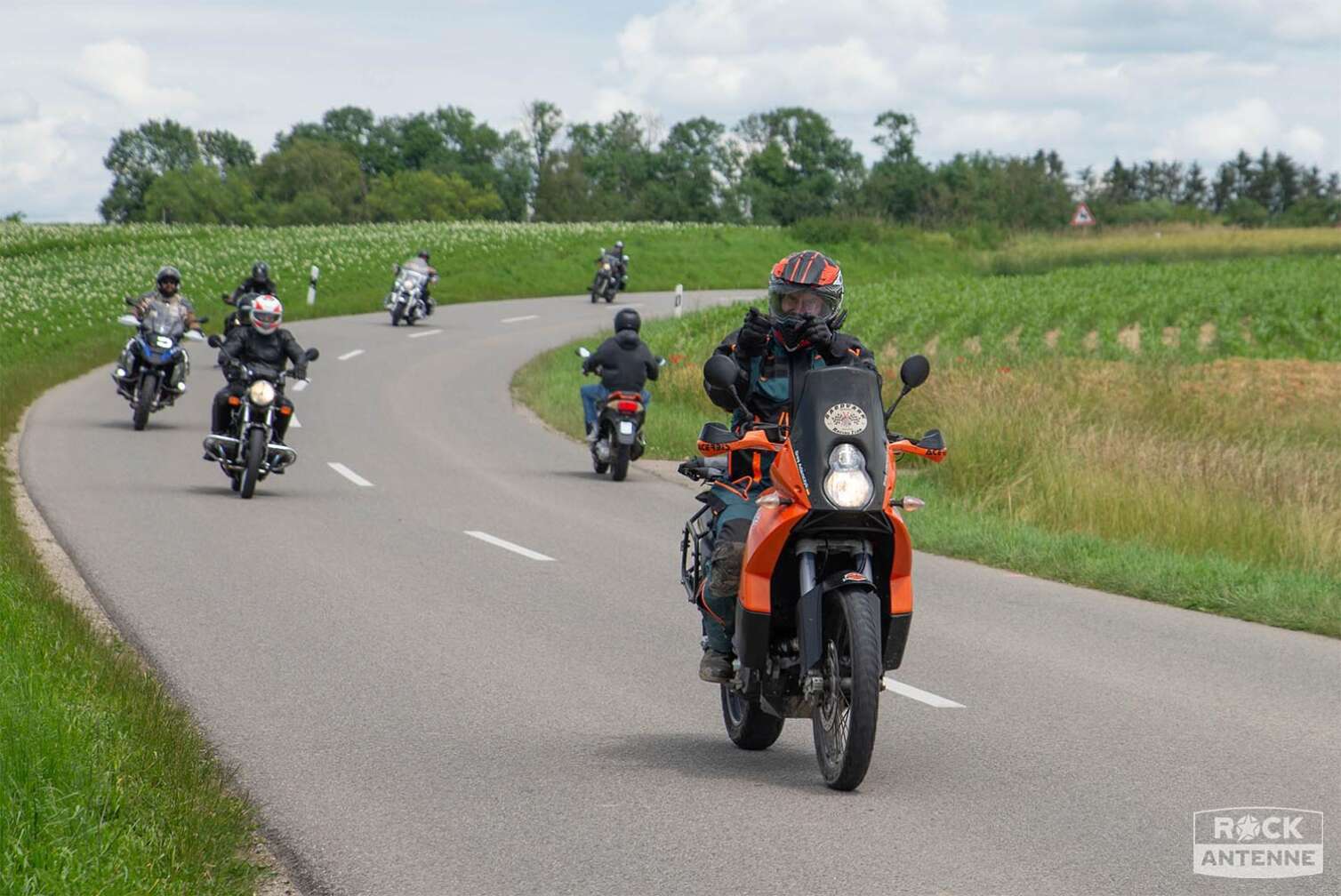 Foto von der ROCK ANTENNE Motorradtour 2024 - Eindrücke von den Motorrädern der Teilnehmer