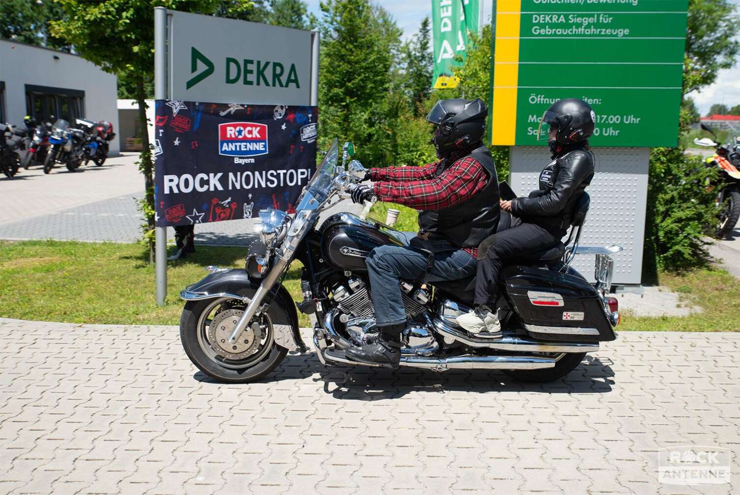 Foto von der ROCK ANTENNE Motorradtour 2024 - Eindrücke von den Motorrädern der Teilnehmer