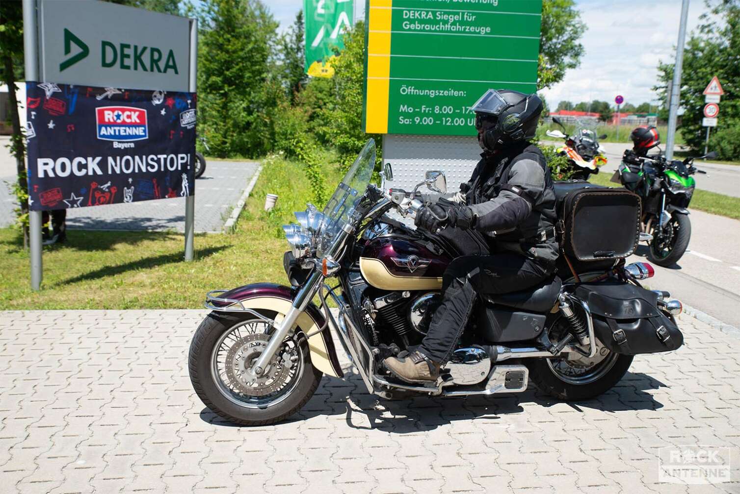 Foto von der ROCK ANTENNE Motorradtour 2024 - Eindrücke von den Motorrädern der Teilnehmer