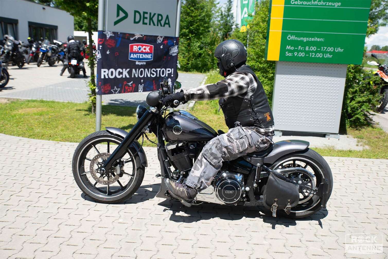 Foto von der ROCK ANTENNE Motorradtour 2024 - Eindrücke von den Motorrädern der Teilnehmer