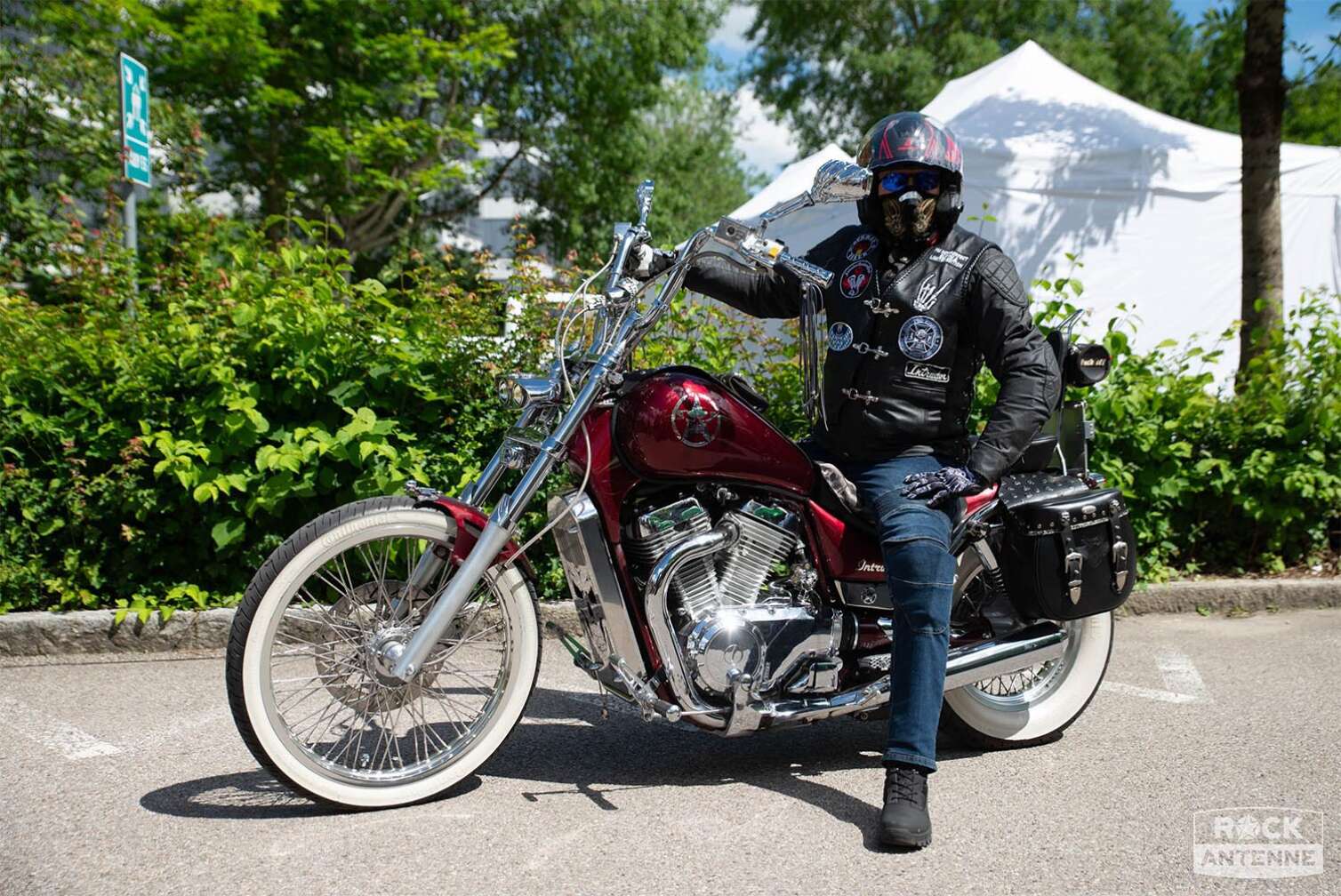 Foto von der ROCK ANTENNE Motorradtour 2024 - Eindrücke von den Motorrädern der Teilnehmer