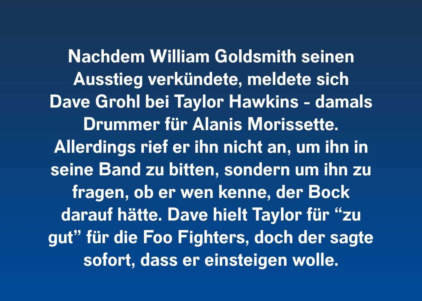 Fakten über Foo Fighters