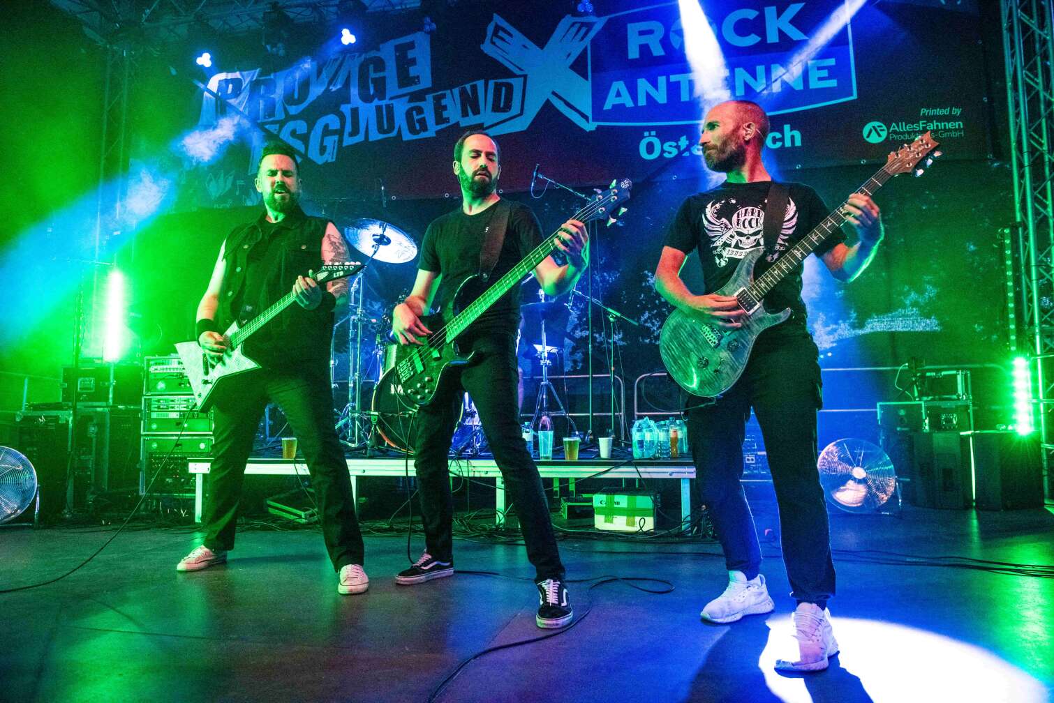 Stimmungsbilder von der FSG Pro-Ge Jugend x ROCK ANTENNE Österreich Bühne am Wiener Donauinselfest 2024