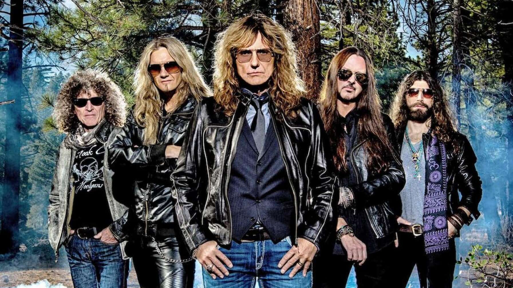 Whitesnake im Wald