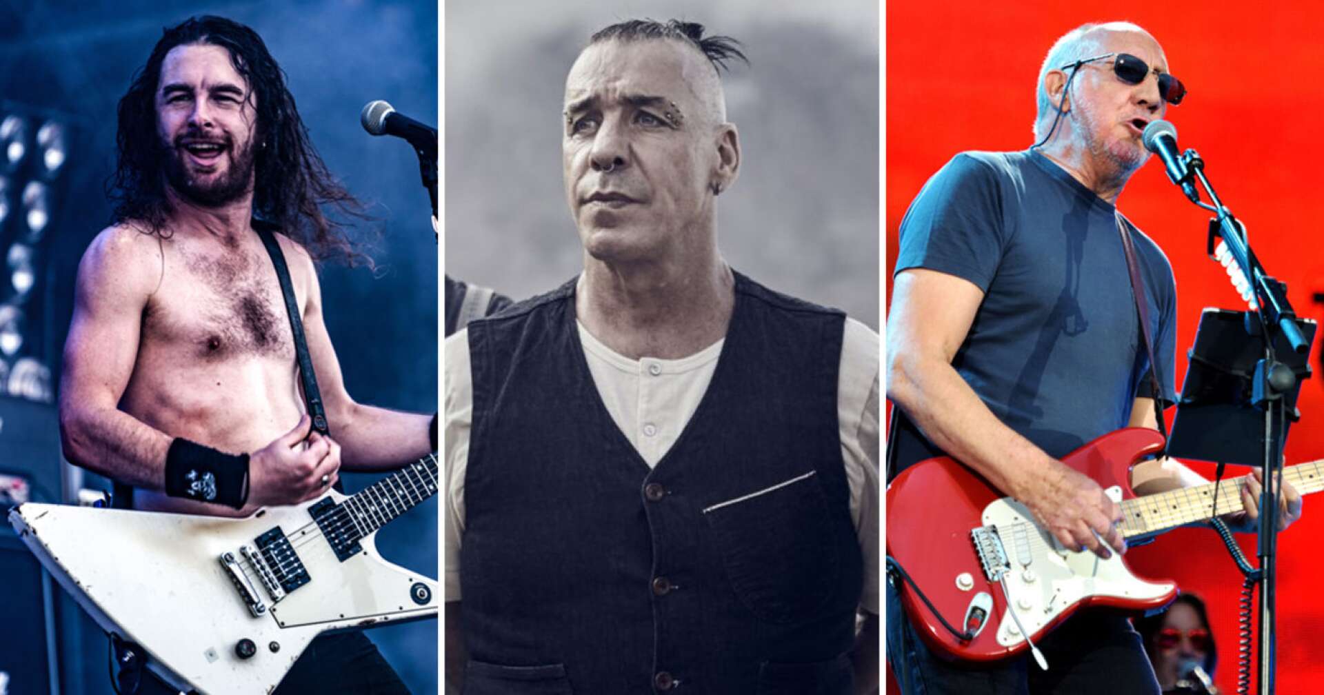 Airbourne, Till Lindemann und The Who