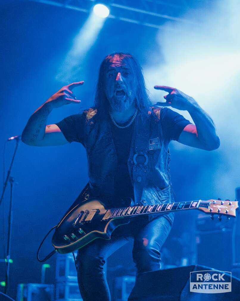 Foto der Band Rotting Christ bei ihrem Auftritt auf dem FULL REWIND Festival 2024