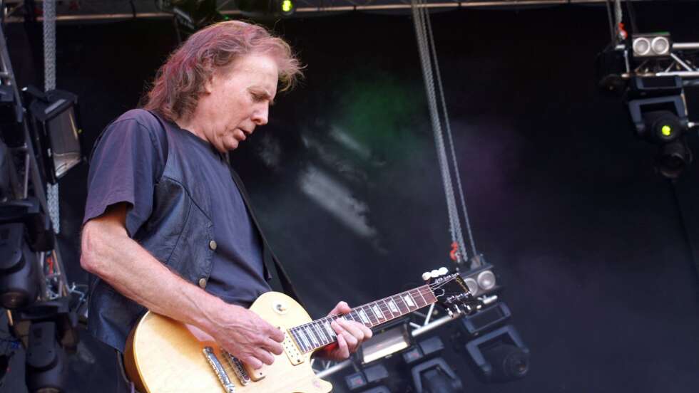 Bild von Eddie Clarke, dem Motörhead-Gitarristen