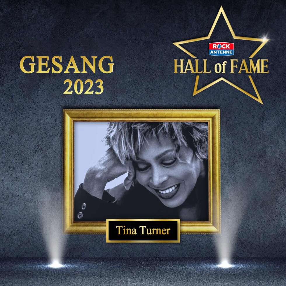 Der Gewinner der ROCK ANTENNE Hall of Fame 2023 in der Kategorie Gesang: Tina Turner